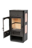 Печь-камин стальная Сибирь 8 кВт