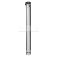 Дымоход (нерж.сталь 0,8мм) ф115 L 1,0 м (4)