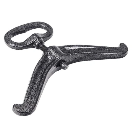 Афганский казан на  8 л,черный с боковыми ручками