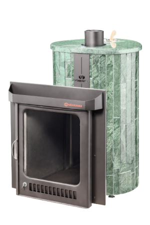 Печь для бани Оптима ПФ (Верде Гватемала -наборный