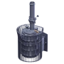 Печь Банная AVANGARD ЗК 25 (П2) Ураган Тюльпан