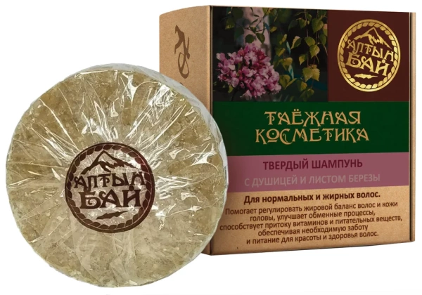 Твердый шампунь Алтын Бай