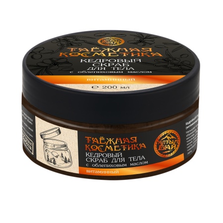 Кедровый скраб Алтын Бай