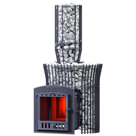 Печь Банная AVANGARD ЗК 25 (П2) Ураган Тюльпан