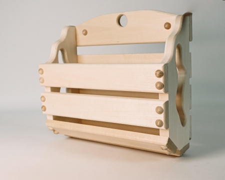 Корзинка с гималайской солью настенная