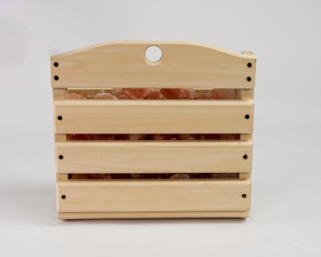 Корзинка с гималайской солью настенная