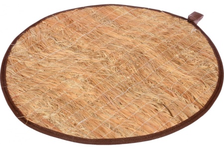 Коврик из лыка круглый 45х45 Банные штучки