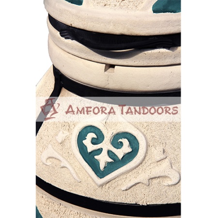 Тандыр ДАСТАРХАН с откидной крышкой