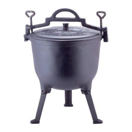 Польский казан чугунный эмалированный 15 литров