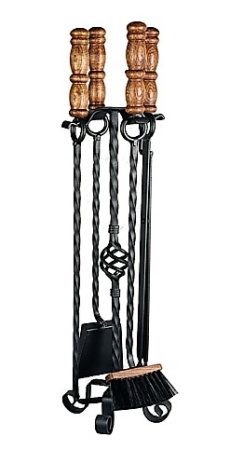 Каминный набор "ЙОРК" ПАТИНА h-77 см