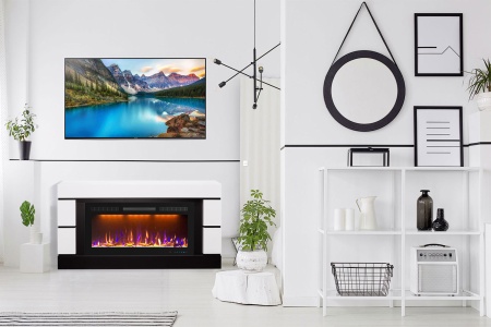 Портал Модерн ASTRA 72 белый с черным