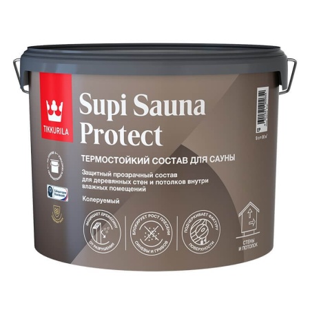 Лак SUPI SAUNA PROTECT EP 2,7л