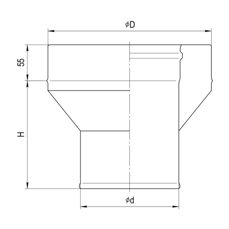 Адаптер стартовый (430/0,8 мм) Ф115х200
