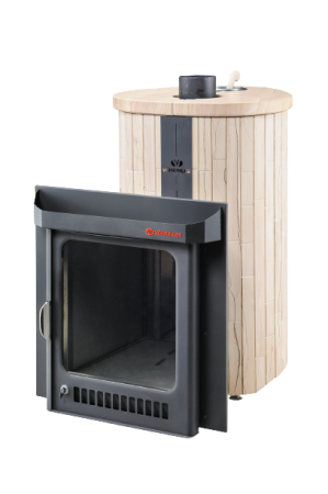 Печь для бани Оптима ПФ (Окаменевшее дерево -набор