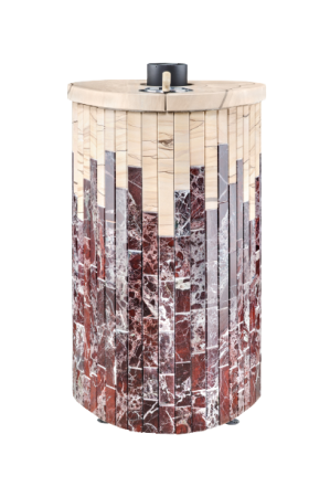 Печь для бани Оптима ПФ (Россо Леванте+Окаменевшее