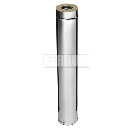 Сэндвич 1,0м (430/1,0мм+нерж+CERABLANKET)ф115х200