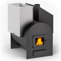 Печь банная 3D-20 Стекло бак справа