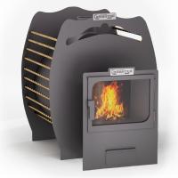 Печь банная Сабантуй каменка 20 Панорама