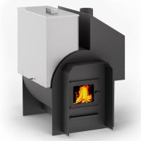 Печь банная 3D-16 стекло бак слева