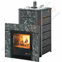 Печь Ялта 15/2024 в облицовке Пироксенит