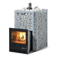 Печь Ялта 25 Хохлома серая, марка стали AISI430